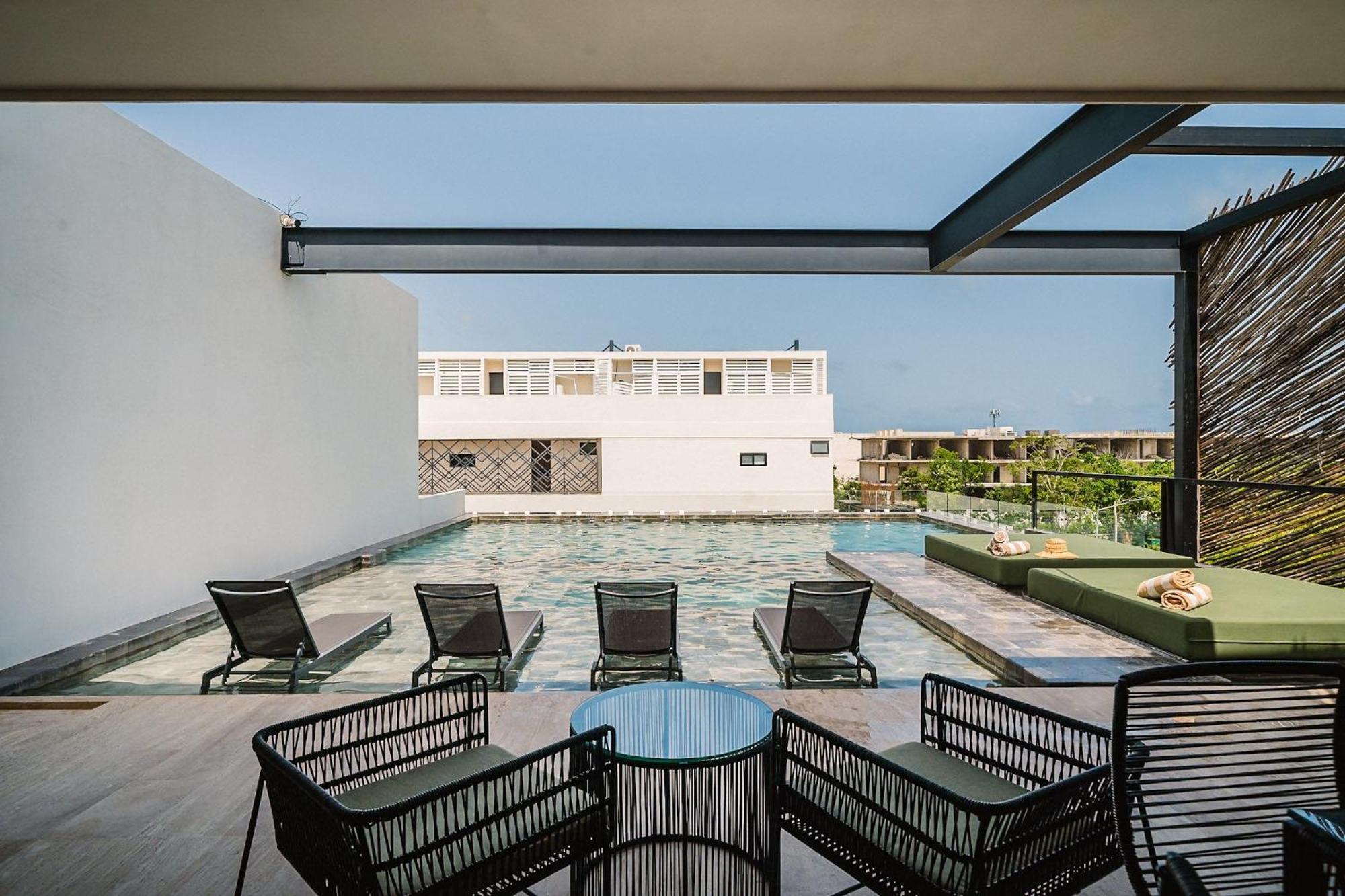 Apartment Deluxe Design 3br With Pool, Spa, Gym, Kids Area Tulum