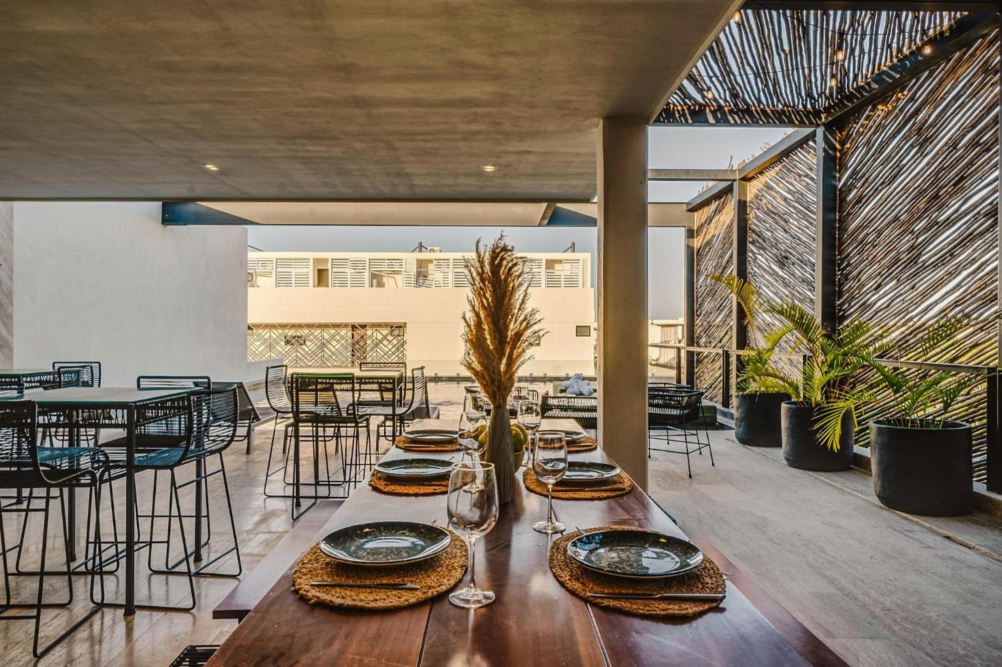 Deluxe Design 3br With Pool, Spa, Gym, Kids Area Tulum