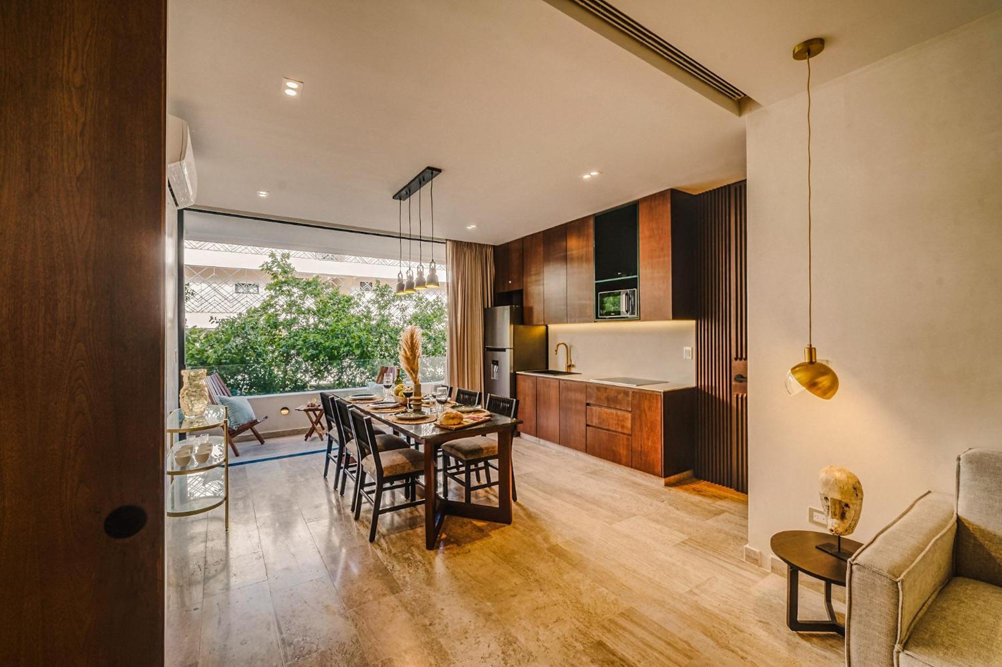 Deluxe Design 3br With Pool, Spa, Gym, Kids Area Apartment Tulum